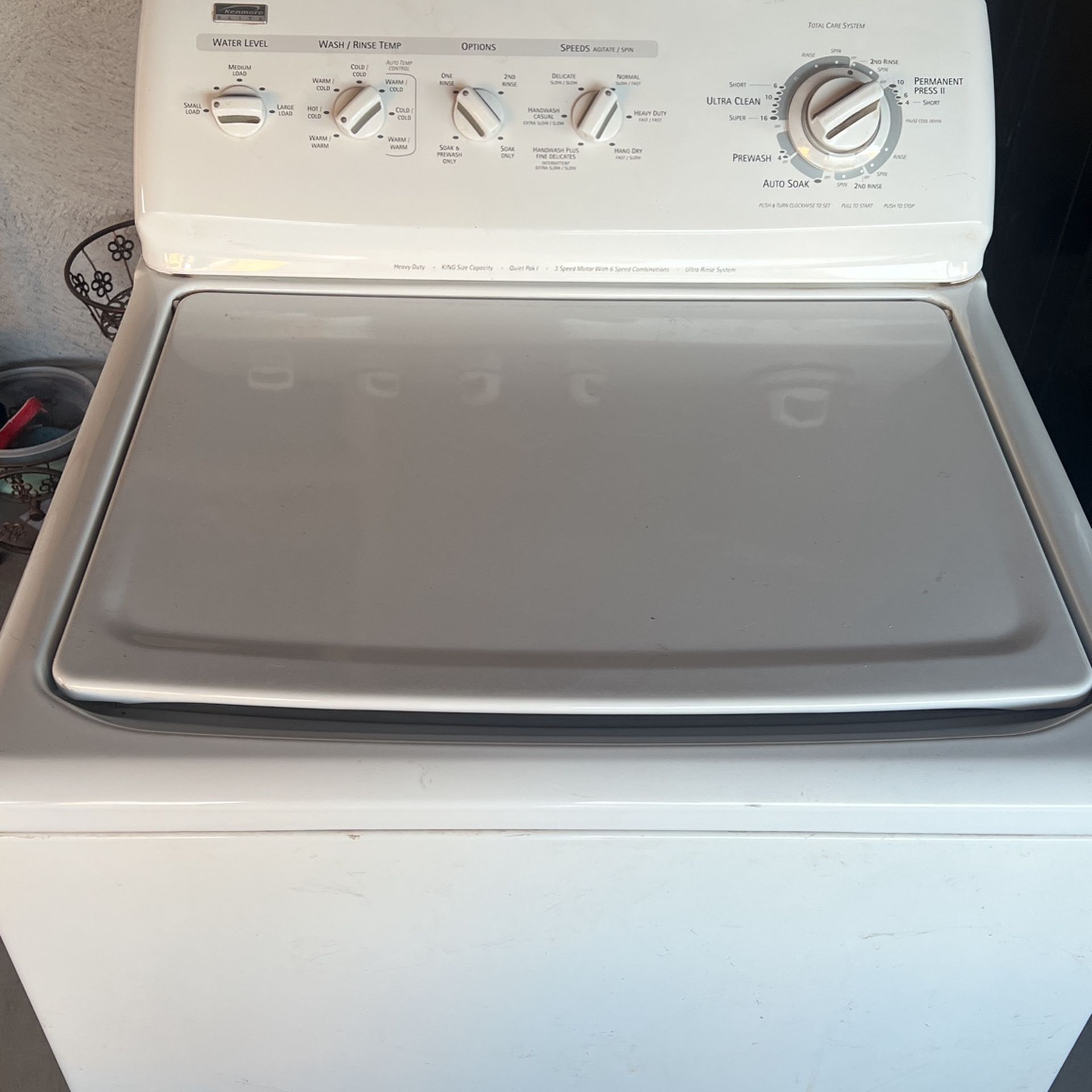 Kenmore Elite Washer 