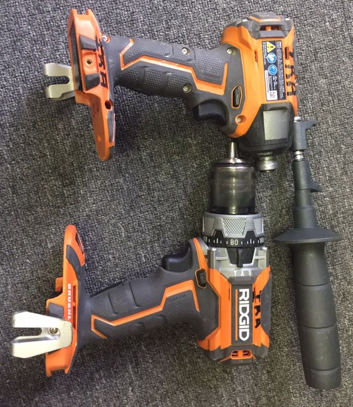 RIDGID Drill and hammer