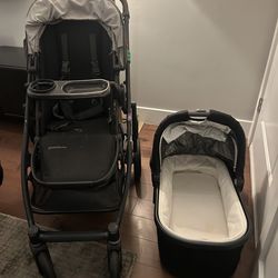UPPAbaby Cruz V2 Stroller & Bassinet & Imfant Snug Seat