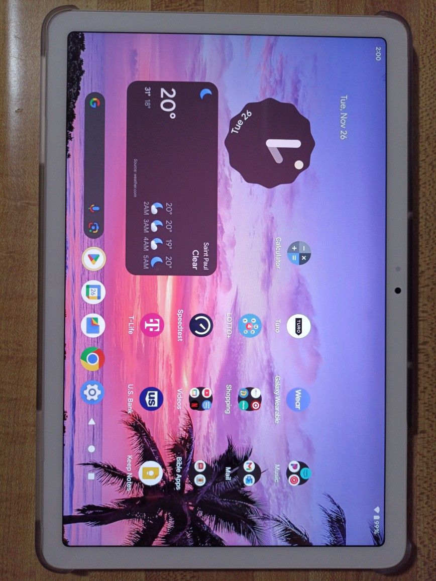 Google Pixel Tablet 128 GB Porcelain Colored