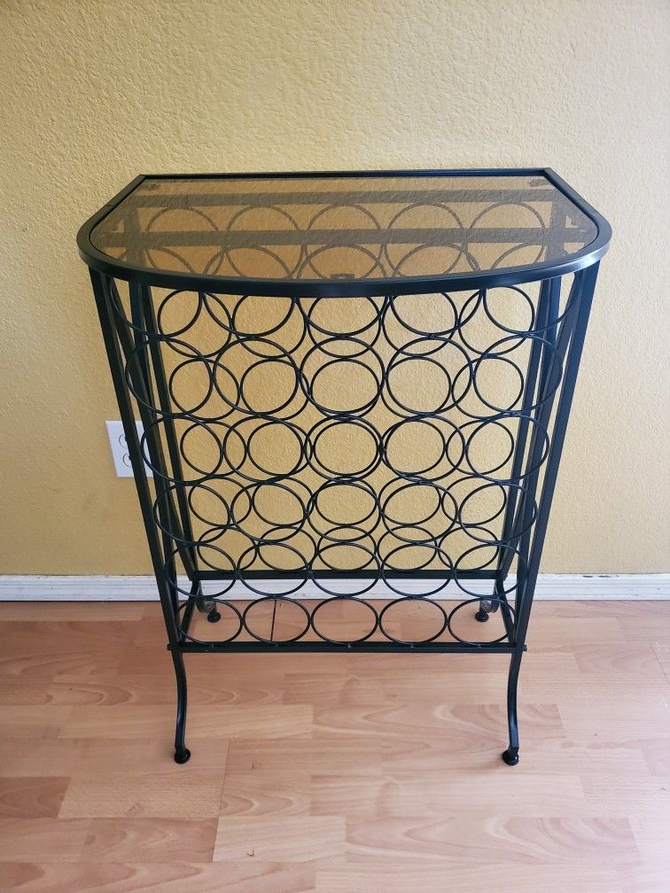 New Sorbus 30 Bottle Wine Holder Table 