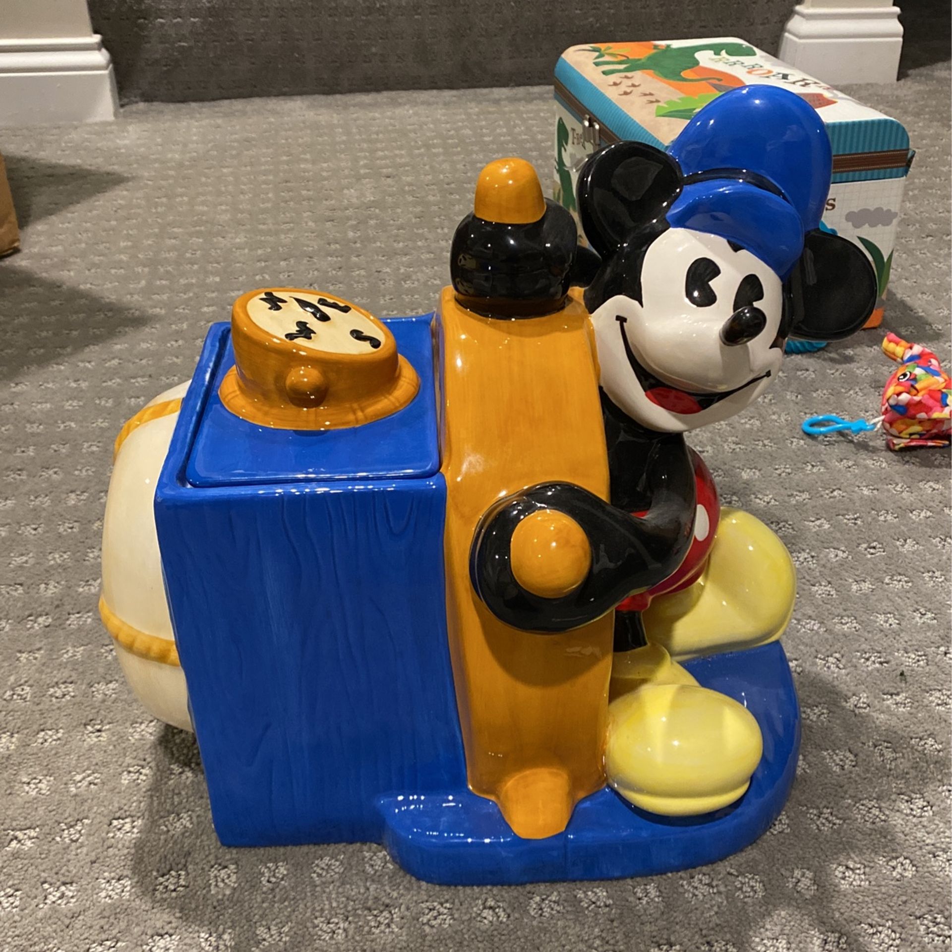 Mickey Mouse Steamboat Willie Cookie Jar