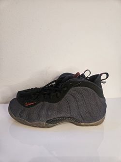 NIKE AIR FOAMPOSITE ONE DENIM Size 10.5 Used No Box