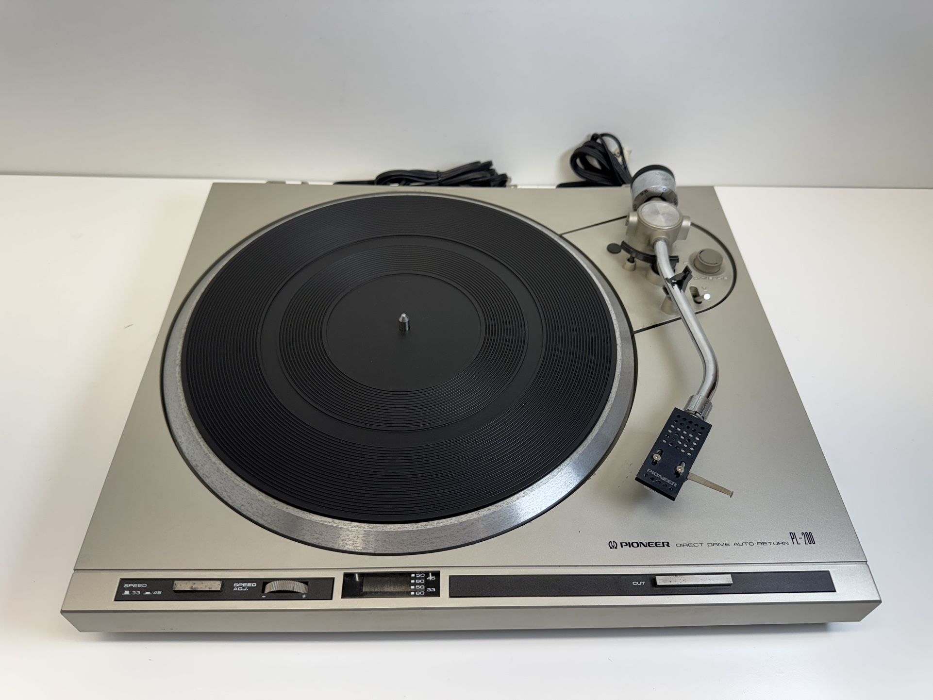 Pioneer PL-200 Direct Drive Auto-Return Turntable - Fully Serviced