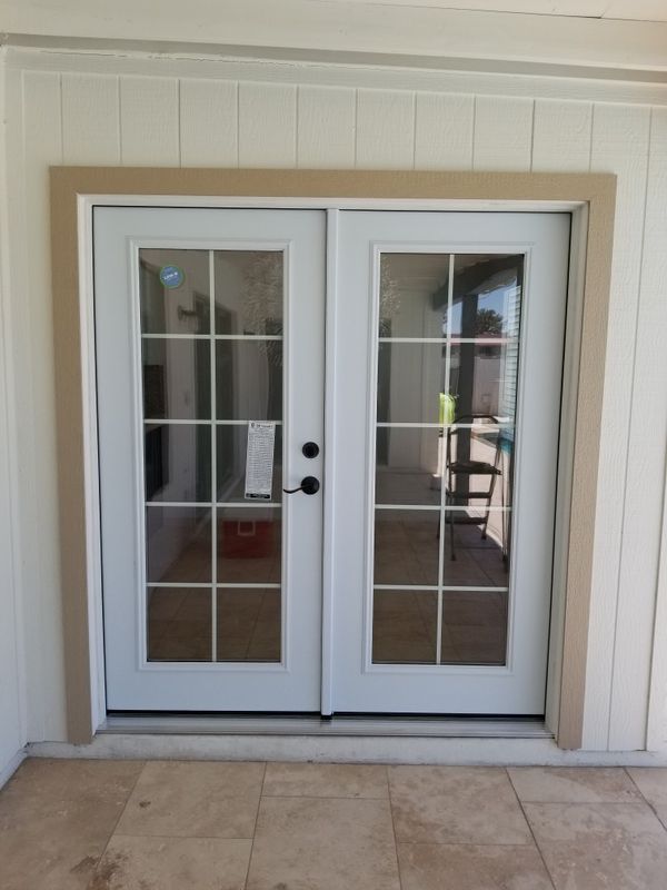 New 72X80 Exterior French Doors for Living room