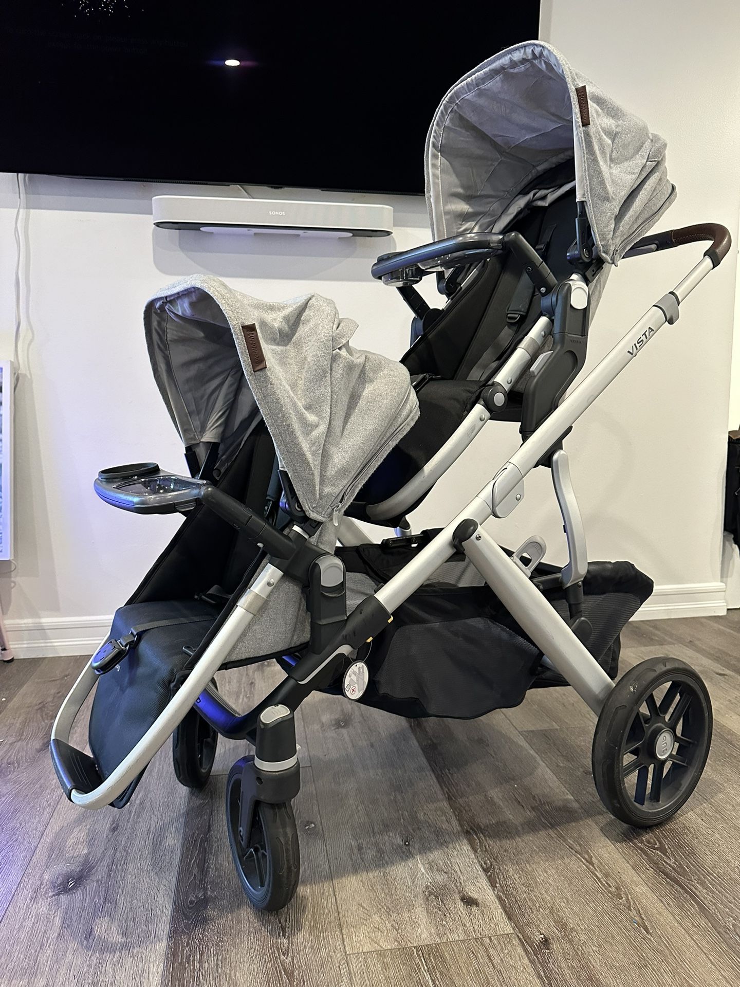 Uppababy Vista V2 Double Stroller With Attachments 2021