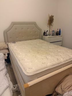 Full size mattress & bed frame