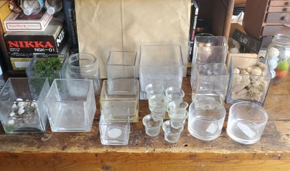 Glass vases