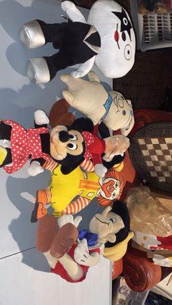 Vintage Advertisement Plushy/Puppets For Sale!