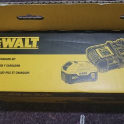 Dewalt 20V  6.0 Ah Battery  and Charger Kit ( DCB206C )