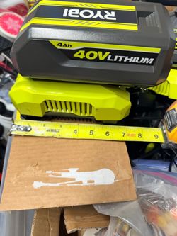 ryobi 40v battery and fast charger new