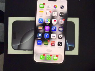 iPhone 16 pro max 1tb AT&T