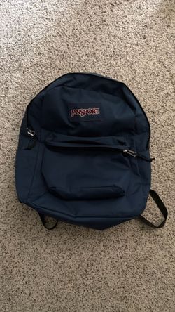 JanSport Navy Blue Backpack