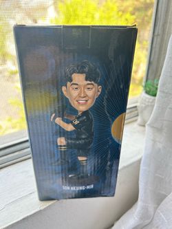 Son Heung-min Soccer Bobblehead Figure Boxed Original (Unopened) Plastic Black