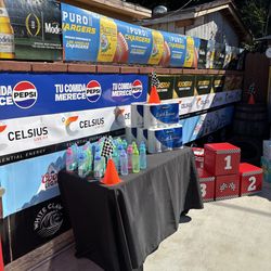 Race theme party decor