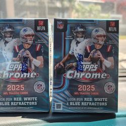 2025 Topps Chrome NFL Blasters