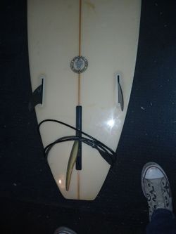 Becker supermodel w/custom gassing by MANGIALI of Hermosa Beach Ca. It's numbers are 62636 Cobley 8'4 22.4 2 7/8