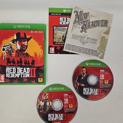 Microsoft XBox One Red Dead Redemption II with Map 807699-12
