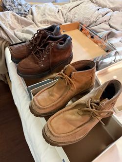 Sketchers suede dress casual shoes 9.5