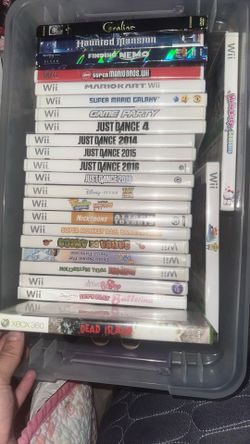 Wii, X Box360 And Movies For Sales
