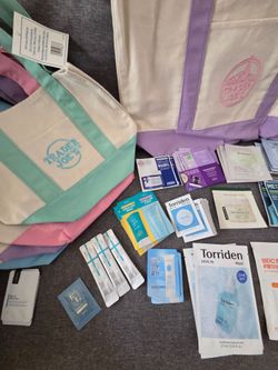 Korean Skincare and Trader Joe's Tote Bags