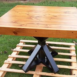 New Custom Made Indoor Outdoor Farmhouse Table 