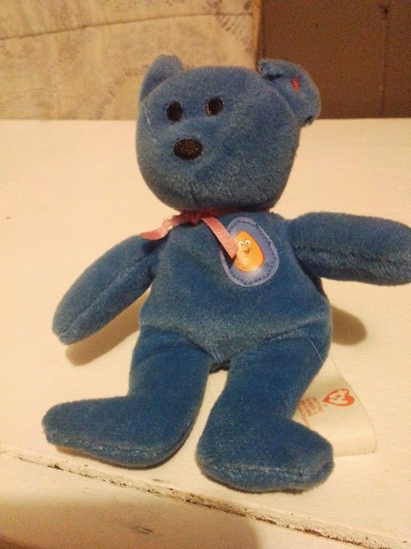 2004 Ty Beanie Babies Mcnugget The Bear McDonald's Happy Meal Toy 