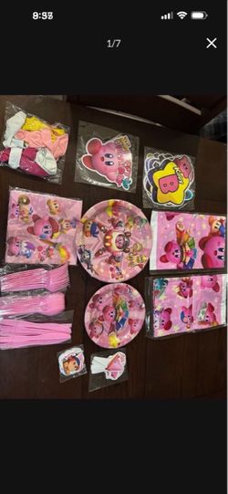 New Kirby party supplies