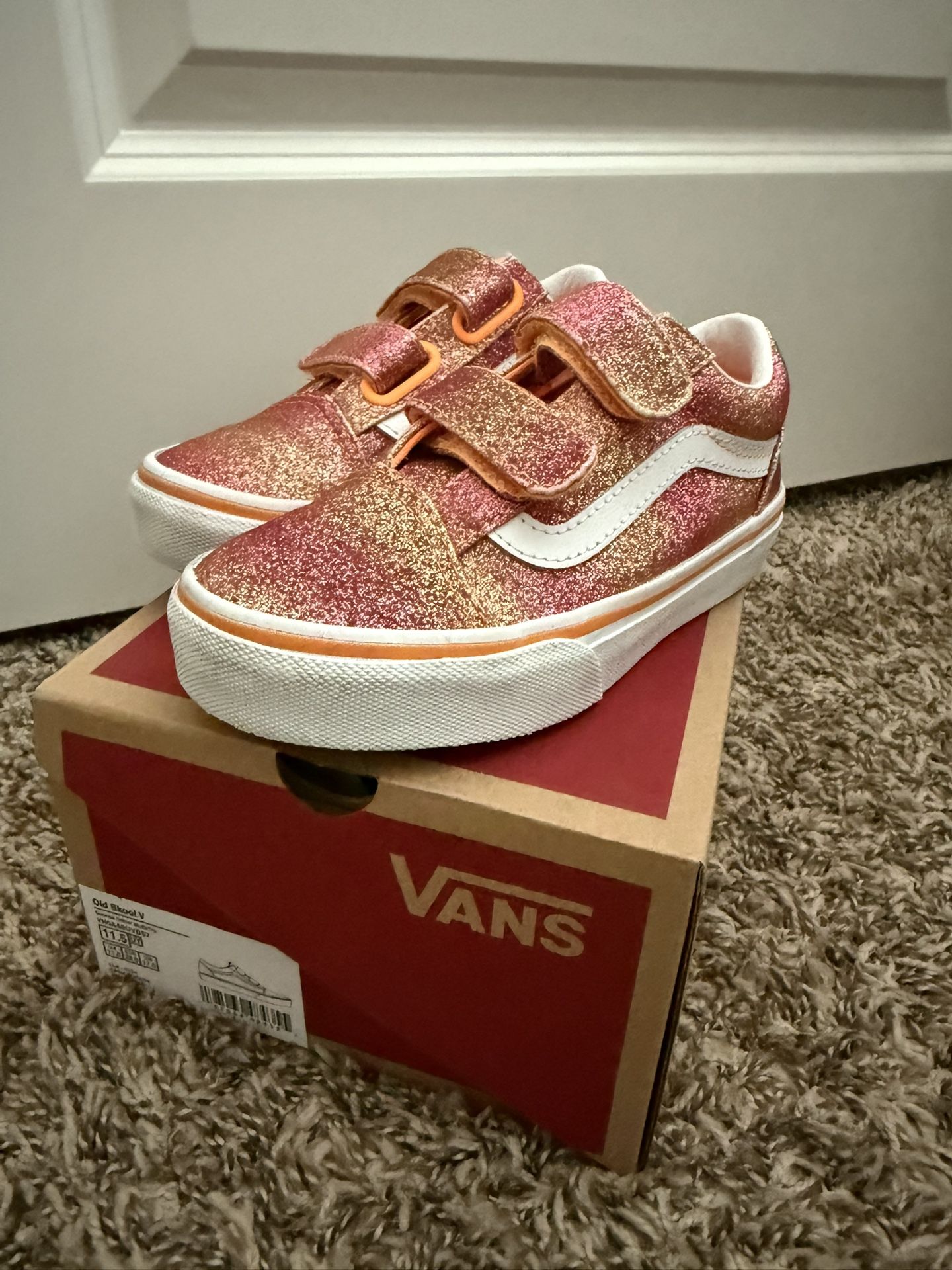 Girls Vans Sz 11.5 Toddler 