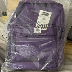 Small Purple East West Back