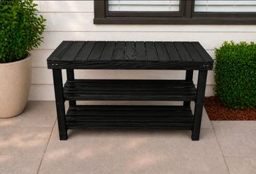 Shoe shelf (27"L x11"D x18" H)