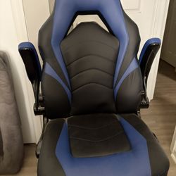 Blue And Black Gaming Chair