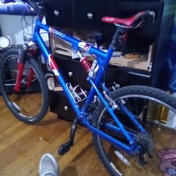 K2 attack 3.0 mountain bike full suspension blue