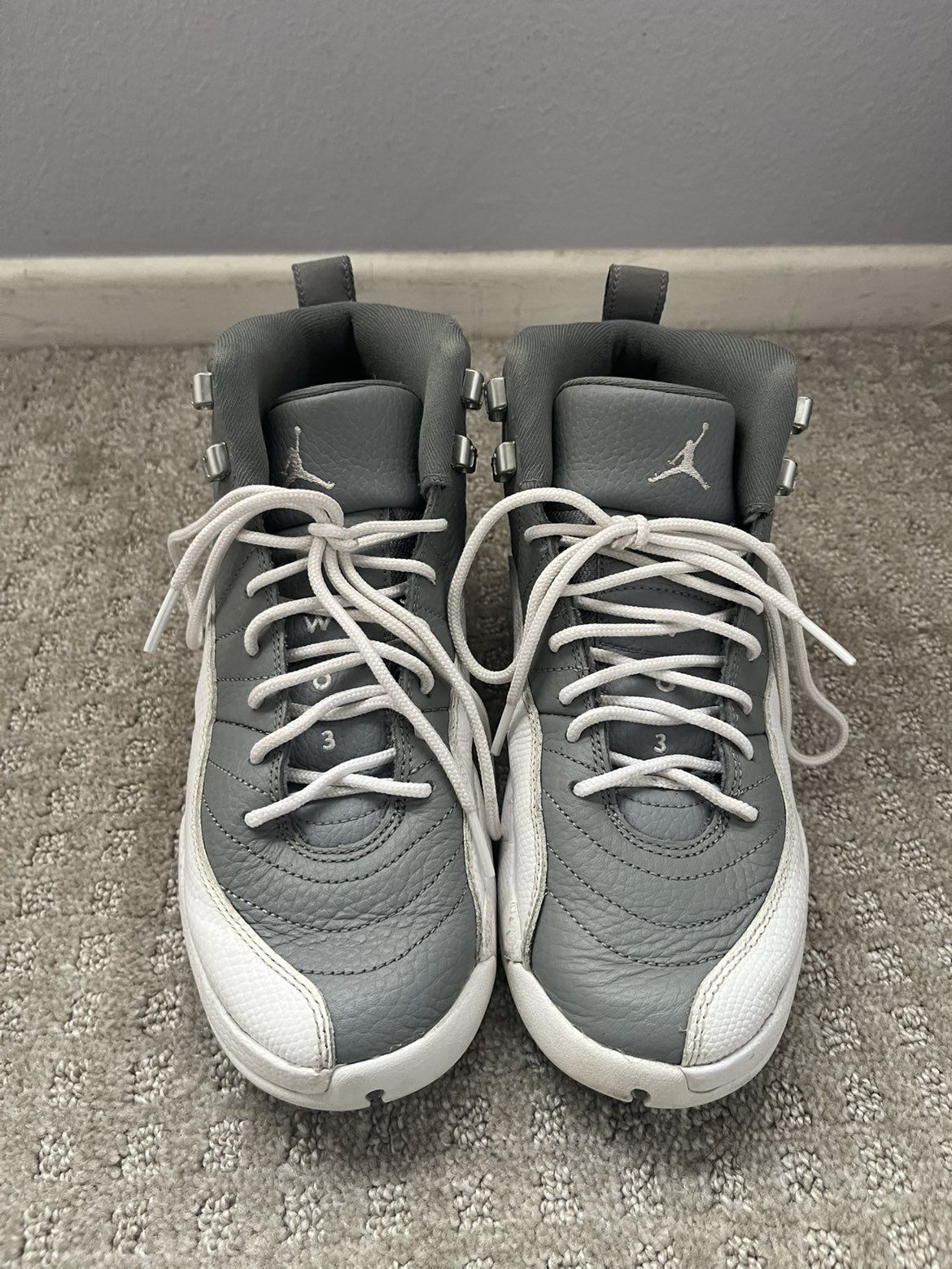 Grey Jordan’s 12 Retro GS A stealth