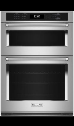🔥 KITCHENAID 30” COMBINATION MICROWAVE & WALL OVEN — STARTING AT $1,199 🔥  Brand: KitchenAid Model: KOEC530PSS01 Size: 30 Inch Finish: Stainless Ste