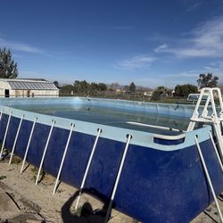 Huge above ground pool