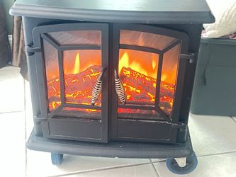 Small Fireplace with heater