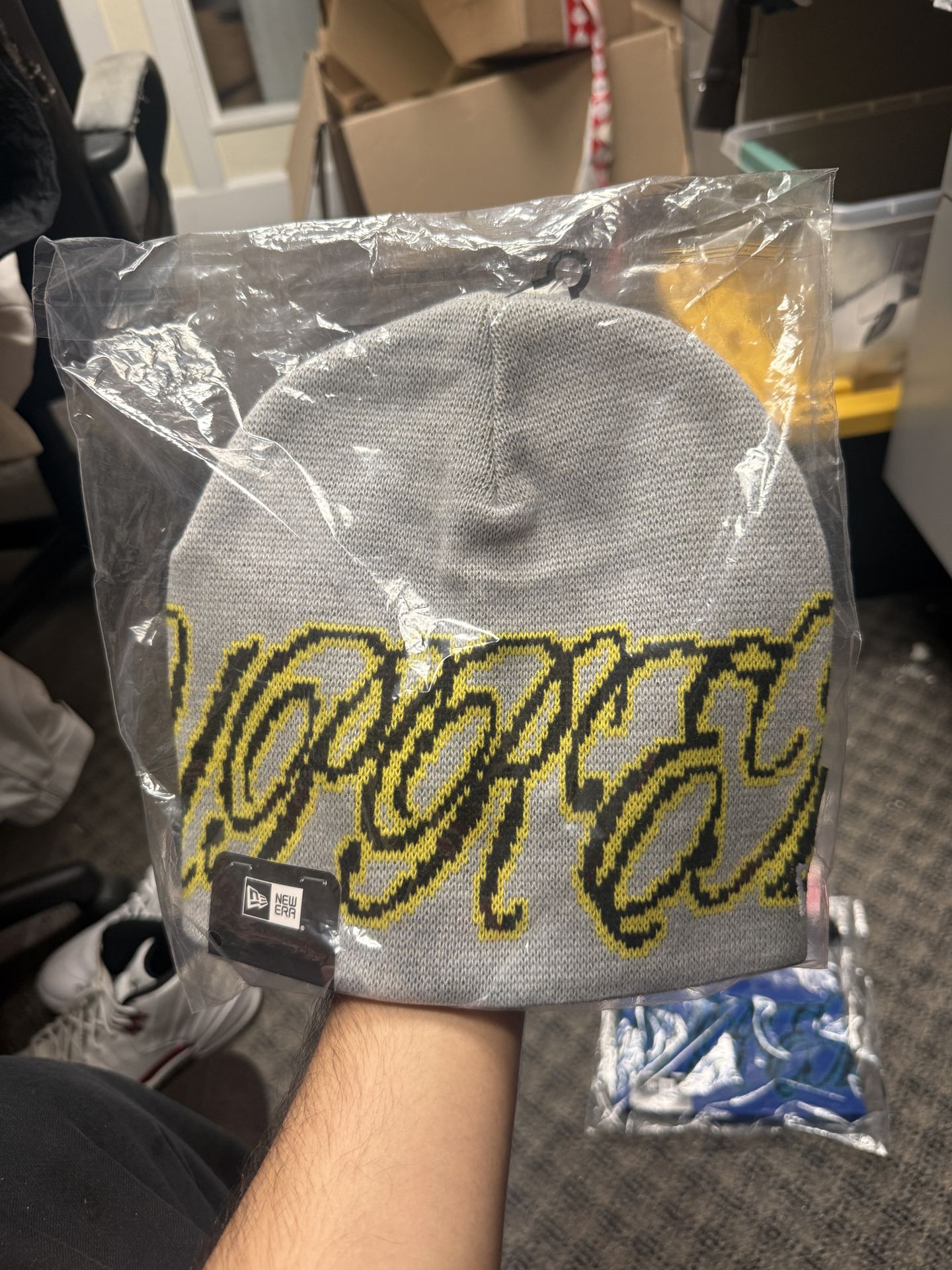 Supreme New Era Cursive Beanie
