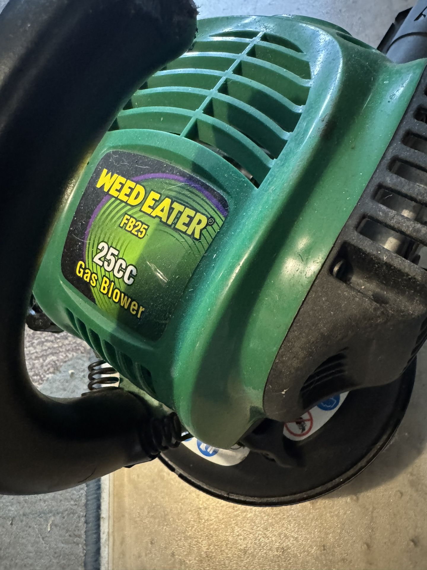 Weed Eater Gas Leaf Blower