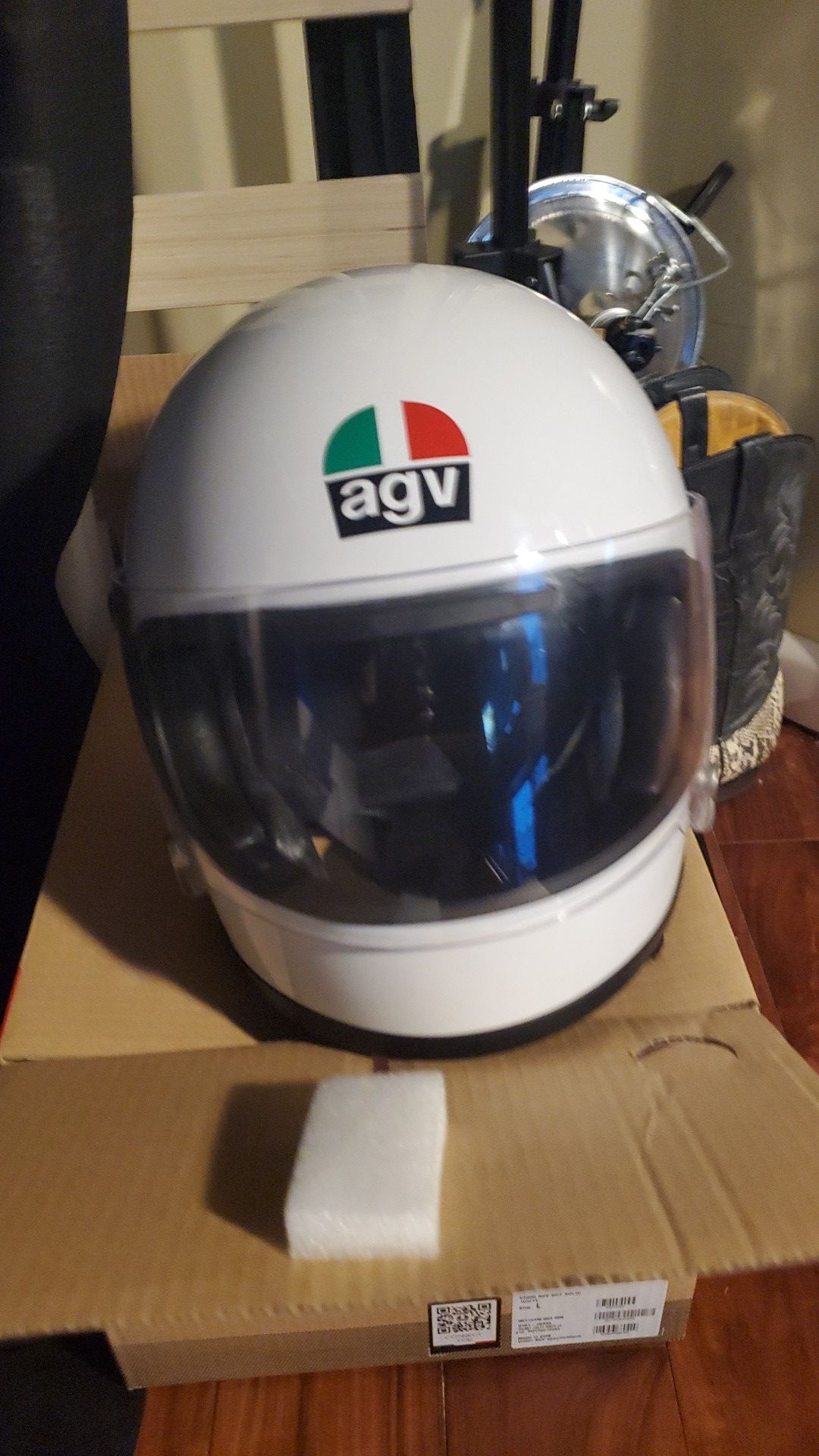 AGV is legends motorcycle helmet never worn