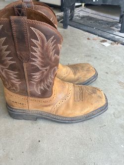 Ariat Steel Toe Western Work Boots