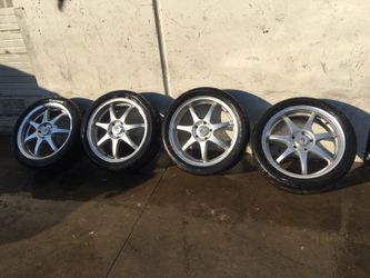 Great rims and tires 5lug