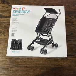 Munchkin Sparrow Ultra Compact Travel Stroller, New