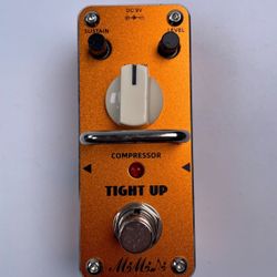 Compressor Guitar Effect Pedal with True Bypass Mini Portable for Electric Guitar And Bass