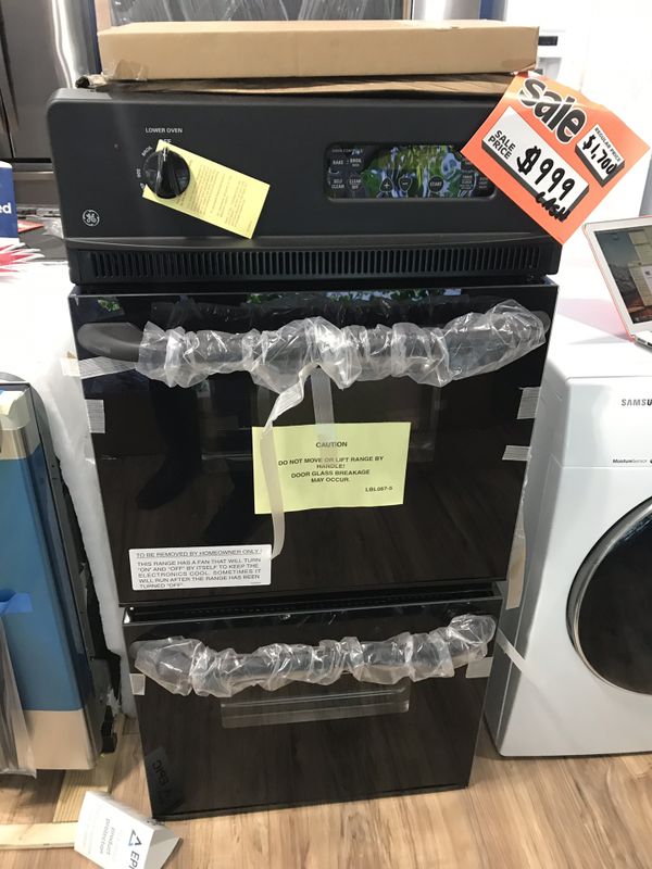 GE JRP28BJBB 24" Black Electric Double Wall Oven for Sale in Fresno, CA