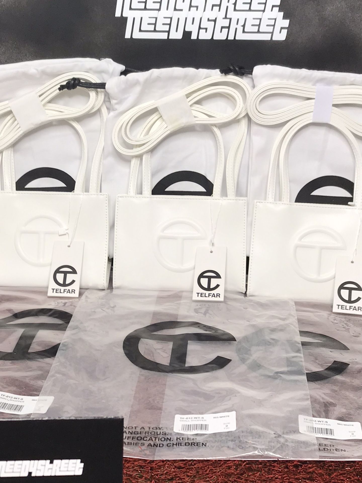 New Small White Telfar Shopping Bags $180 Each