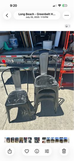 Metal chair