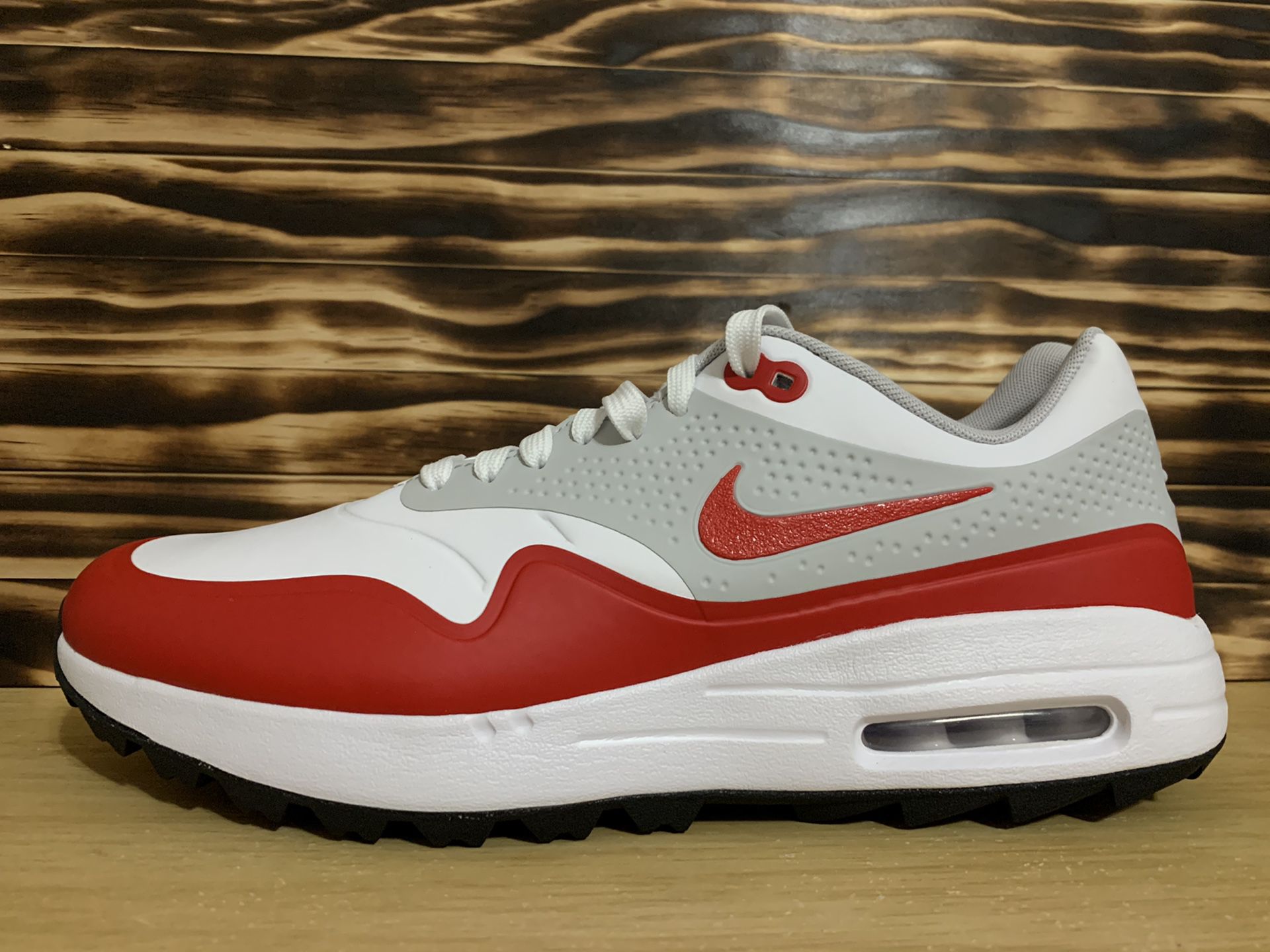 Nike Air Max 1 G “University Red” AQ0863-100 Men’s Size 9.5 Golf Shoes