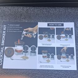 Cocktail smoker kit