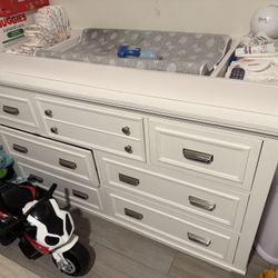 Baby/toddler Or Adult Dresser With Optional Changing Top 